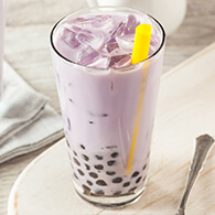 How to Make a Cup of Taro Bubble Milk Tea Like a Bubble Tea Shop ?