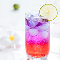 How To Make a Stunning Layered Sparkling Drink?