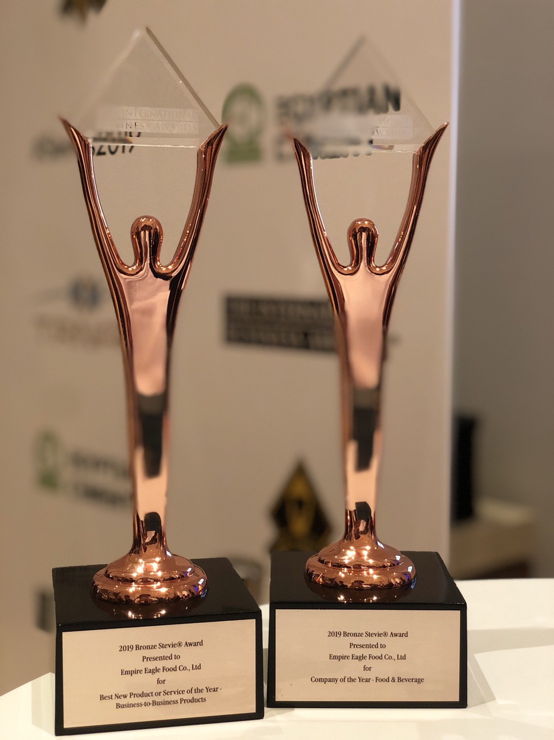 Empire Eagle Food wins 2019 IBA @Steive Award