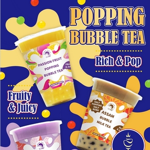 Popping Boba Drinks- Ready to Drink
