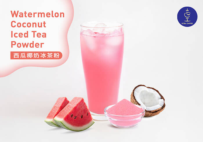 Watermelon Coconut Iced Tea