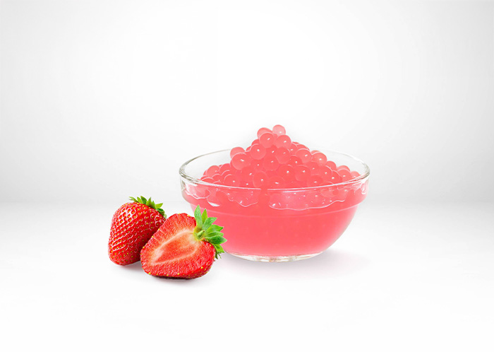 Strawberry Popping Boba