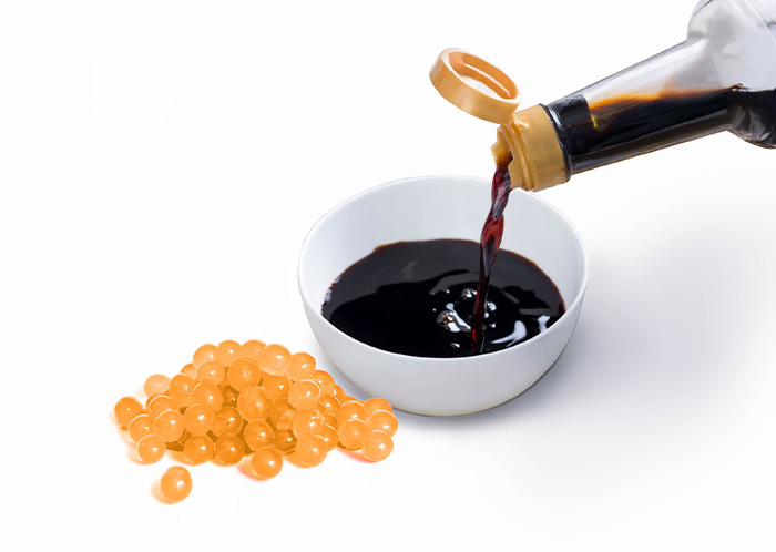 Soy Sauce Popping Boba