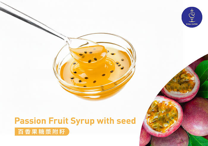 Passion Fruit Syrup with seed