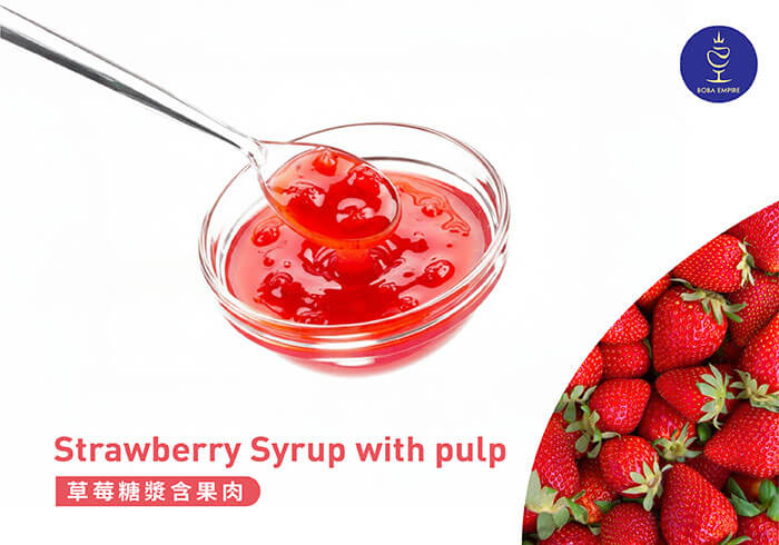 Strawberry Syrup with Pulp