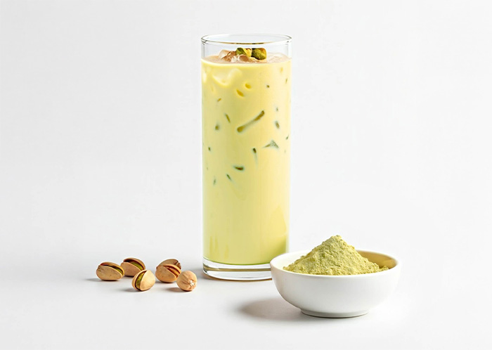 開心果奶茶