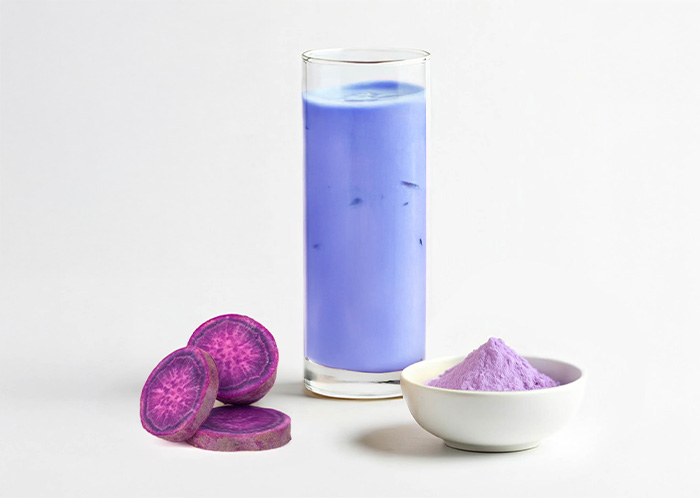 Sweet Purple Sweet Potato Latte