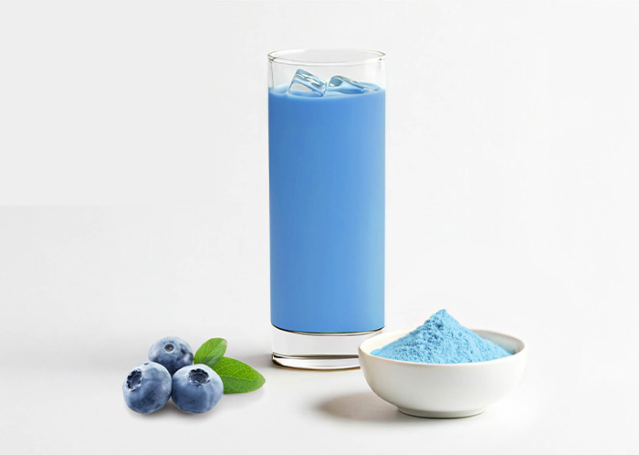 Blueberry Milk Tea