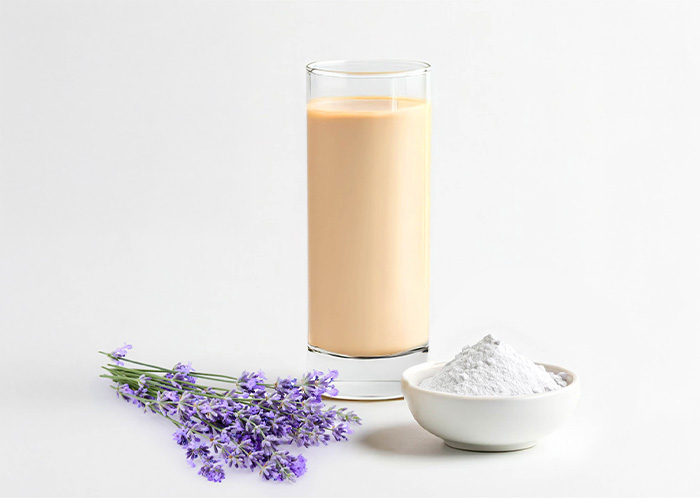 薰衣草奶茶