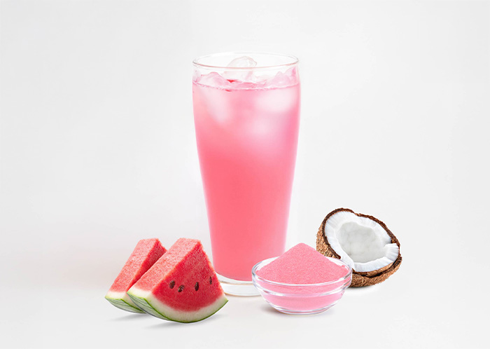 Watermelon Coconut Iced Tea