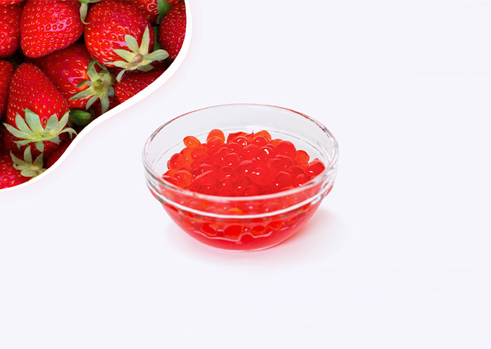 Strawberry Crystal Boba