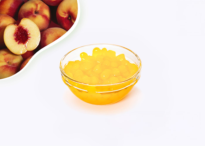 Peach Crystal Boba